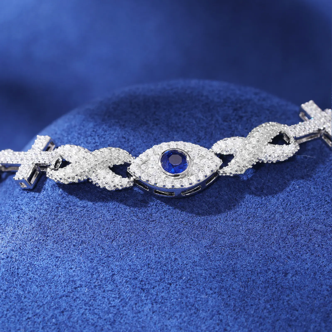 The JLM Crowned Covenant Bracelet 8 Inches