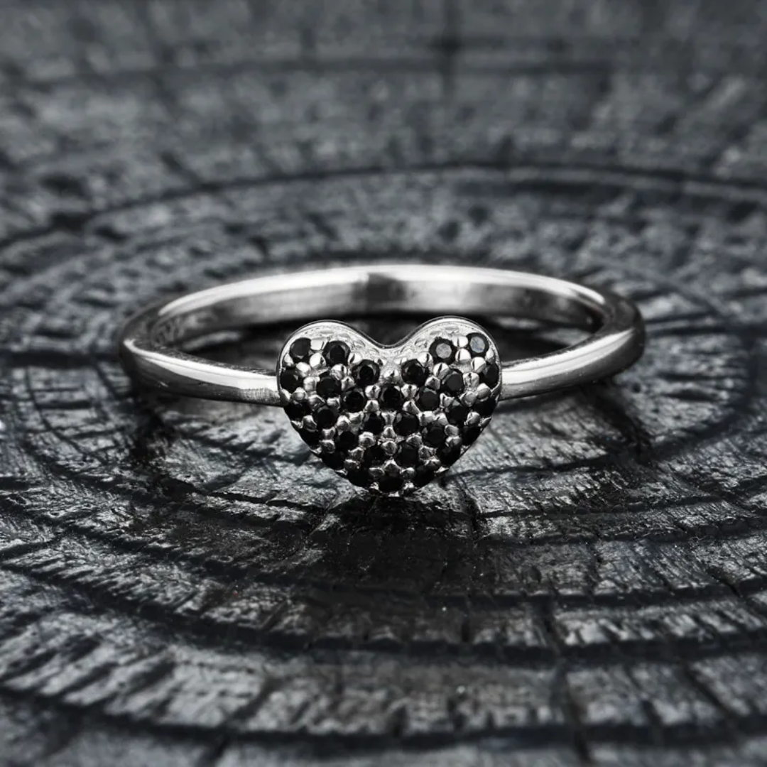 JLM Black Sparkle Ring