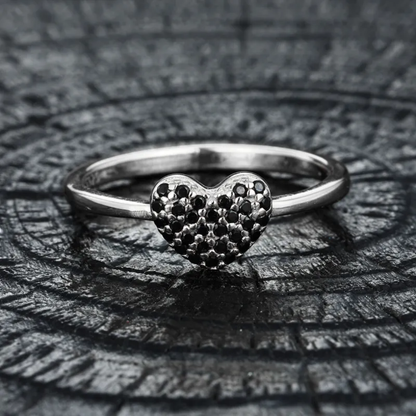 JLM Black Sparkle Ring