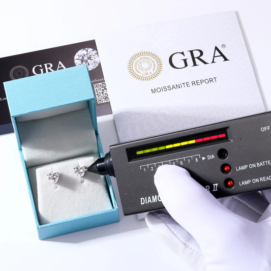 JLM 5mm Heart Cut Earrings