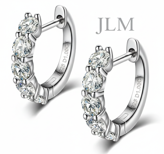 JLM Seraphina huggie hoops