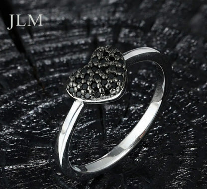 JLM Black Sparkle Ring