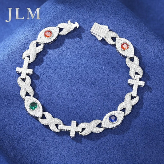 The JLM Crowned Covenant Bracelet 8 Inches